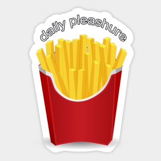 Daily pleashure Sticker